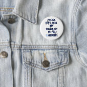 Invaliditeit/INZichtbaarheid Ronde Button 5,7 Cm (In situ)