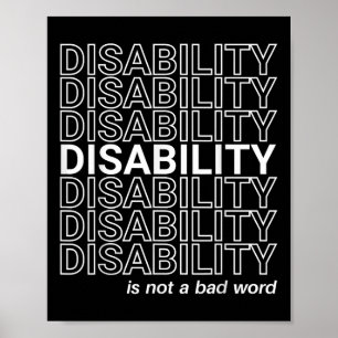 Invaliditeit is geen slecht woord, Happy Disabilit Poster
