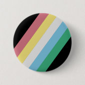 Invaliditeit Pride Maand Autisme Neurodiver Ronde Button 5,7 Cm (Voorkant)