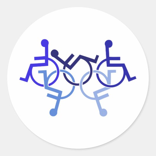 Invaliditeit Sticker (Voorkant)