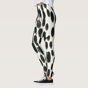 Invariabele I   Zwarte Waterverf 2 Leggings