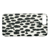 Invariabele I | Zwarte Waterverf Case-Mate iPhone Case (Achterkant (Horizontaal))