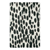 Invariabele I | Zwarte Waterverf Mini Klembord (Achterkant)