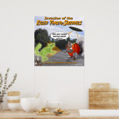 Invasie van de killer tomato Squirrels Poster (Keuken)