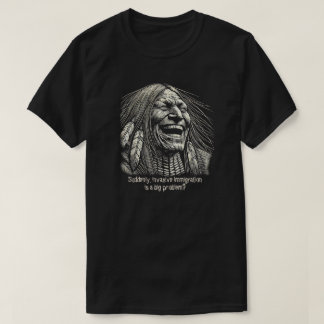 invasieve immigratie t-shirt