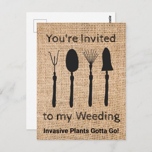 Invasieve Planten Briefkaart (Voorkant / Achterkant)