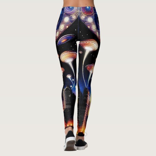 Invasion Alien 1 Leggings (Dos)