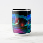 Invasion Alien Mug Abstrait (Centre)