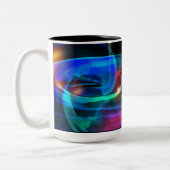 Invasion Alien Mug Abstrait (Gauche)