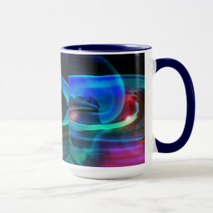 Invasion Alien Mug Abstrait