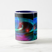 Invasion Alien Mug Abstrait (Centre)