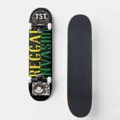 INVASION REGGAE Skateboard (Recto)