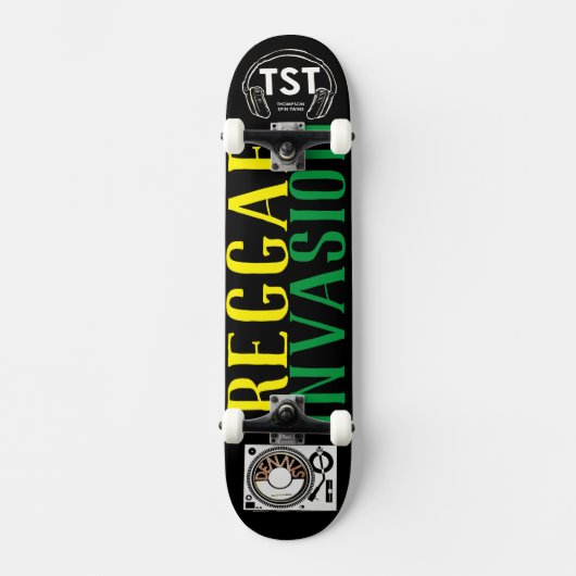 INVASION REGGAE Skateboard (Recto)