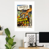 Invasion USA (L) Poster (Thuiskantoor)