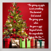 Inventeur du don, Dieu a donné son fils Poster (Devant)