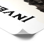 Inventieve geest Steampunk jonge vrouw Poster (Hoek)