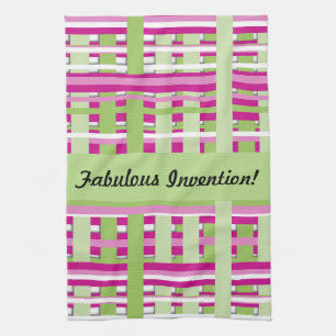 Invention fabuleuse - Serviette de thé en coton