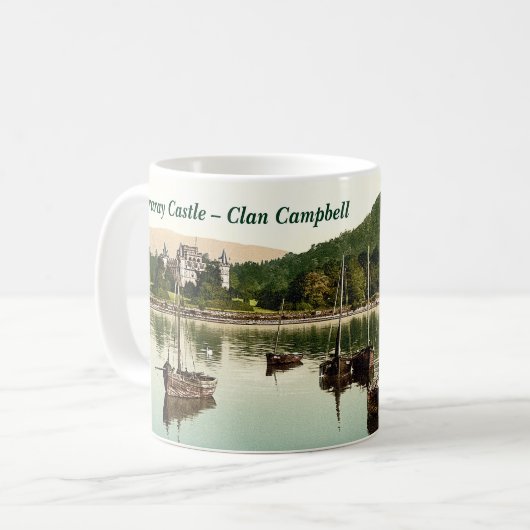 Inveraray Castle - Clan Campbell Koffiemok (Voorkant links)