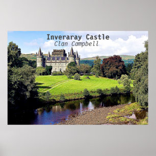 Inveraray Castle - Clan Campbell Poster