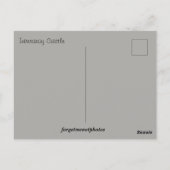 Inveraray Castle in de avond Briefkaart (Achterkant)