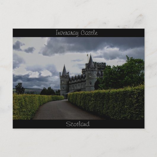 Inveraray Castle in de avond Briefkaart (Voorkant)