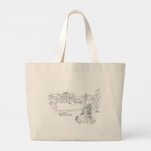 Inveraray Castle Schotland Boodschappentas Grote Tote Bag