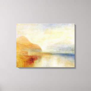Inverary Pier, Loch Fyne, Morning, c.1840-50 (aard Canvas Afdruk