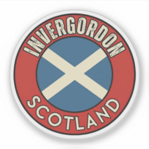 Invergordon, Schotland Sticker
