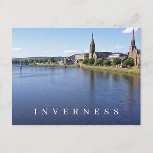Inverness panoramisch uitzicht briefkaart