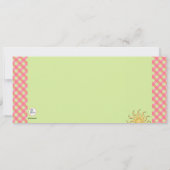 Inverser les tongs dans une invitation de ligne (Dos)