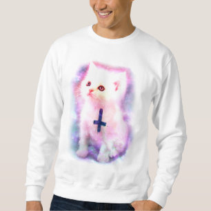 Inverte Cross Kitten Sweatshirt