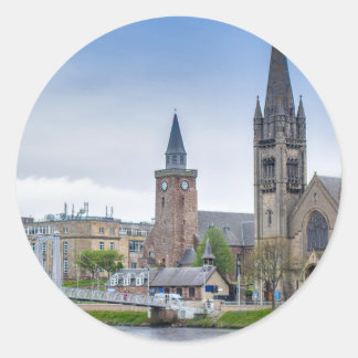 Inverte Ronde Sticker