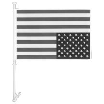 Inverted America Flag (klaar om aan te passen) BW
