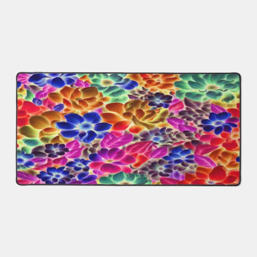 Inverted Floral - Desk Mat (Voorkant)
