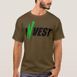 Investeer Beurs Handelsdag Geld Beleggen T-shirt