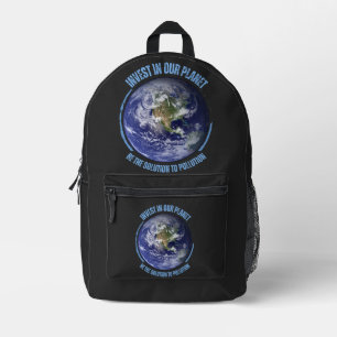 Investeer in het Planet National Park Bedrukte Rugzak