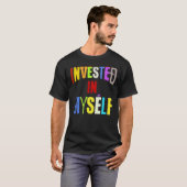 Investeer in mezelf t-shirt (Voorkant volledig)