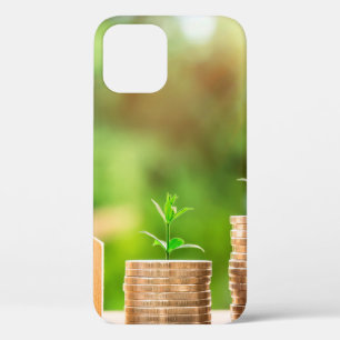 Investeringen in geld voor thuisgeld iPhone 12 hoesje