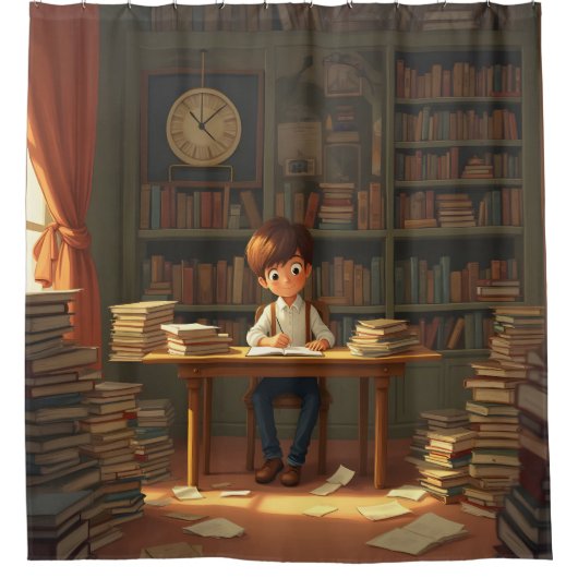 Investing In Myself -  Douchegordijn (Voorkant)