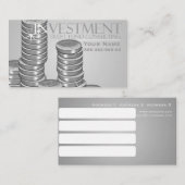 INVESTISSEMENT - Carte de visite (Devant / Derrière)
