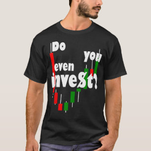 Investor aandeelhouder Grappig gezegde aandelenmar T-shirt