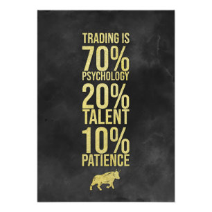 Investor Trading Talent Patience Foto Afdruk