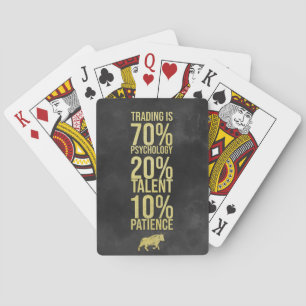 Investor Trading Talent Patience Pokerkaarten