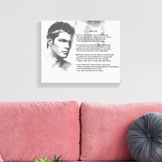 Invictus Canvas Afdruk (Insitu (Woonkamer))