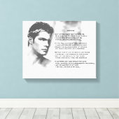 Invictus Canvas Afdruk (Insitu (Houten vloer))