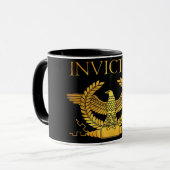 invictus golden logo mok (Voorkant links)