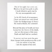 Invictus Poster (Voorkant)