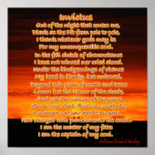 Invictus Poster (Voorkant)