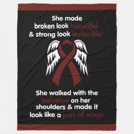 INVINCIBLE...APS FLEECE DEKEN