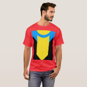 Invincible Suit funny girl T-shirt (Voorkant volledig)